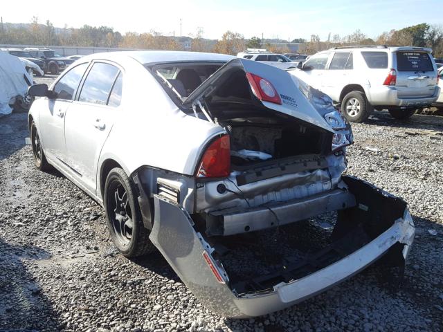 1G1ZA5EU7CF296920 - 2012 CHEVROLET MALIBU LS 银色 照片 3