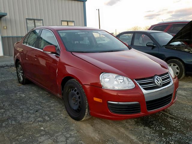 3VWSF71K96M709612 - 2006 VOLKSWAGEN JETTA 2.5 RED photo 1