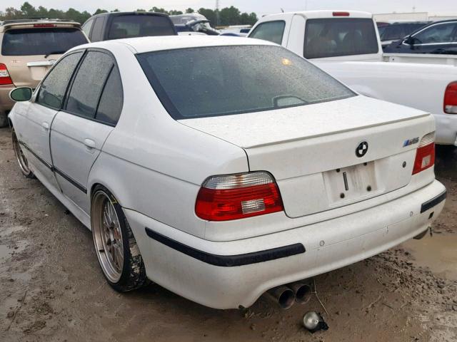 WBSDE93433CF92983 - 2003 BMW M5 WHITE photo 3