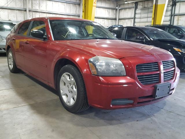 2D4FV47T96H116954 - 2006 DODGE MAGNUM SE RED photo 1