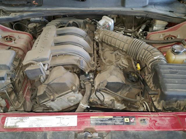 2D4FV47T96H116954 - 2006 DODGE MAGNUM SE RED photo 7