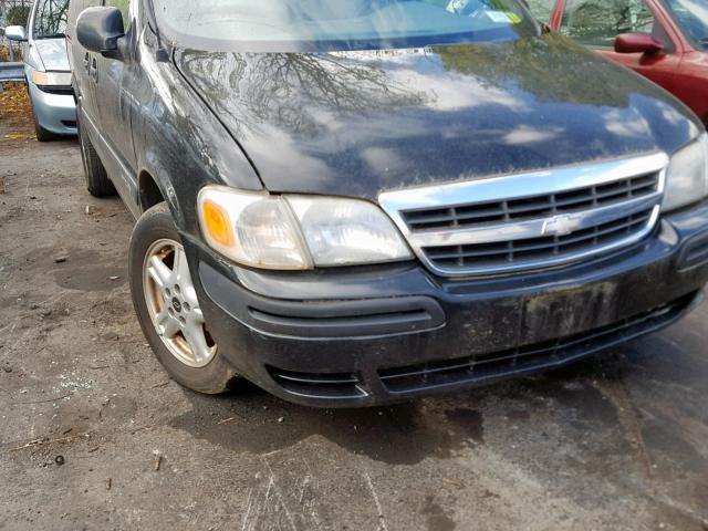 1GNDV03E62D209949 - 2002 CHEVROLET VENTURE BLACK photo 9