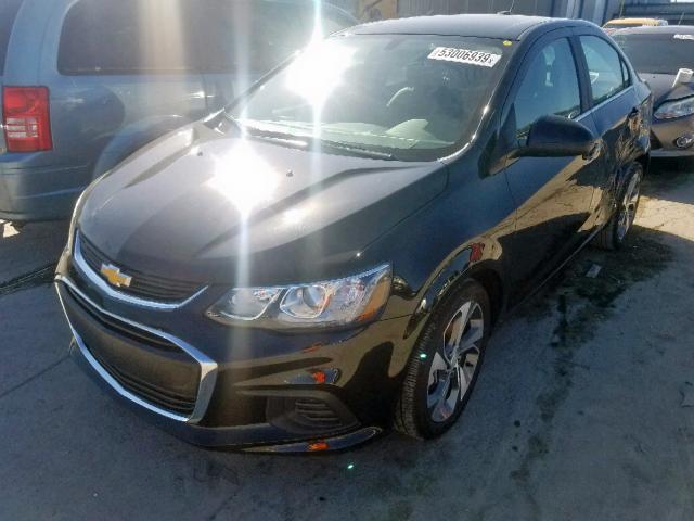 1G1JF5SB1K4124717 - 2019 CHEVROLET SONIC PREM BLACK photo 2