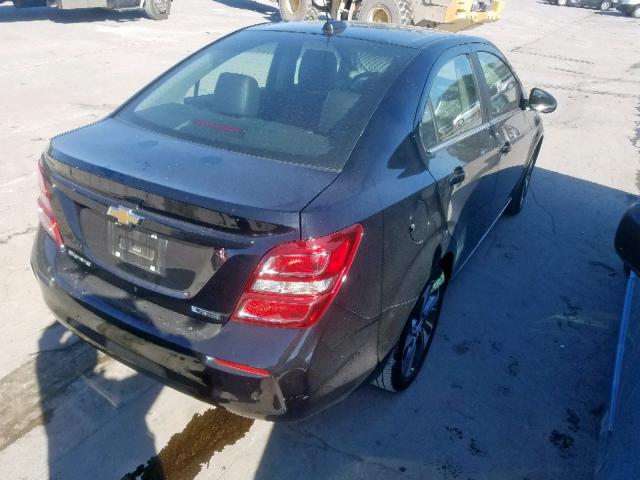 1G1JF5SB1K4124717 - 2019 CHEVROLET SONIC PREM BLACK photo 4