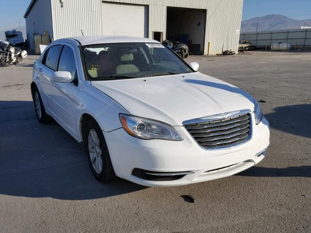 1C3CCBBB9CN191668 - 2012 CHRYSLER 200 TOURIN WHITE photo 1