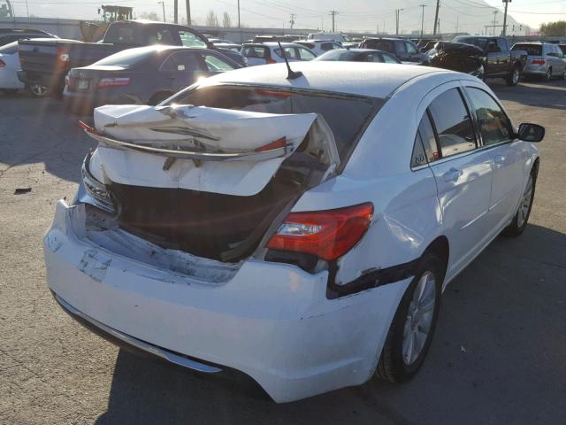 1C3CCBBB9CN191668 - 2012 CHRYSLER 200 TOURIN WHITE photo 4