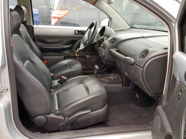 3VWRW31C77M514156 - 2007 VOLKSWAGEN NEW BEETLE 银色 照片 5