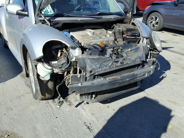 3VWRW31C77M514156 - 2007 VOLKSWAGEN NEW BEETLE 银色 照片 9
