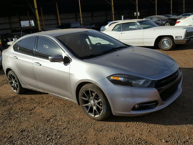 1C3CDFBB5FD173585 - 2015 DODGE DART SXT SILVER photo 1