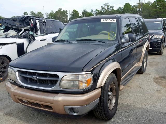 1FMDU74E5YZB21422 - 2000 FORD EXPLORER E BLACK photo 2