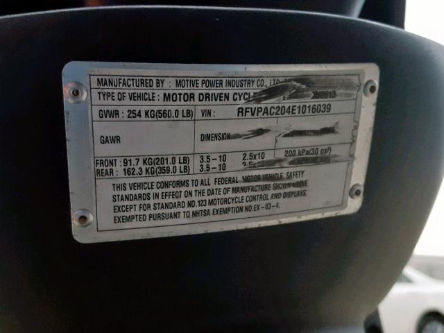 RFVPAC204E1016039 - 2014 GENUINE SCOOTER CO. BUDDY 125 RED photo 10