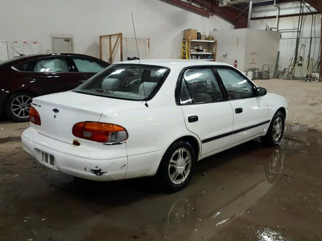 1Y1SK52882Z401292 - 2002 CHEVROLET GEO PRIZM WHITE photo 4