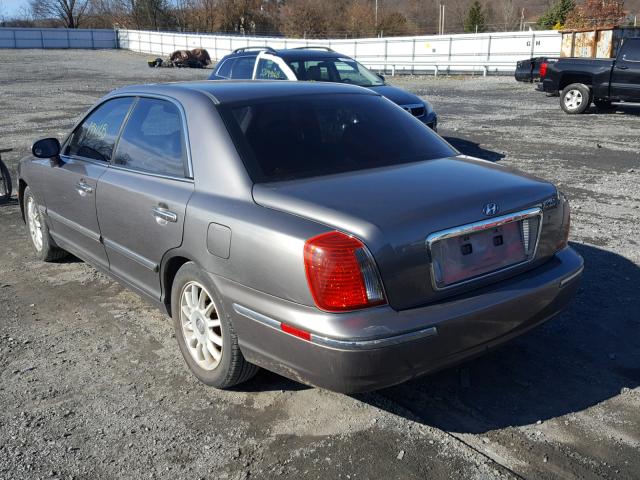 KMHFU45E74A355141 - 2004 HYUNDAI XG 350 GRAY photo 3