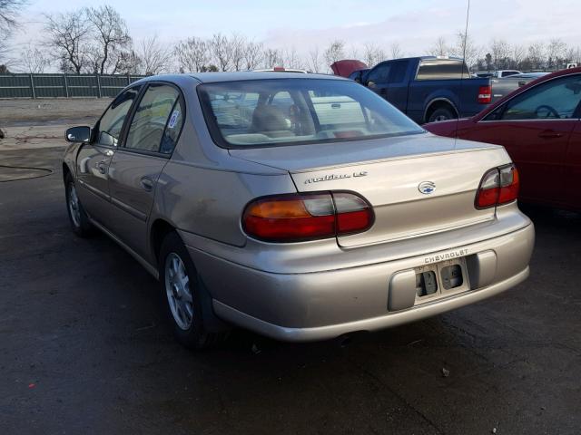 1G1NE52M0W6195732 - 1998 CHEVROLET MALIBU LS 金色 照片 3