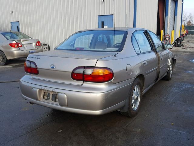 1G1NE52M0W6195732 - 1998 CHEVROLET MALIBU LS 金色 照片 4