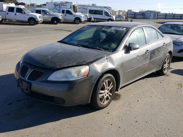 1G2ZF55B264224034 - 2006 PONTIAC G6 SE GRAY photo 2