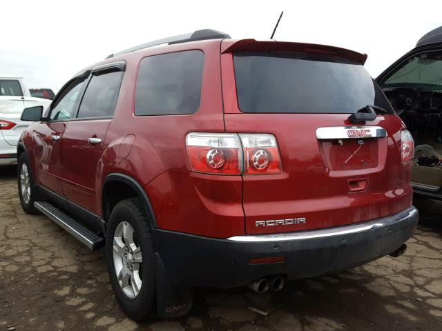 1GKKRPED7CJ157708 - 2012 GMC ACADIA SLE RED photo 3