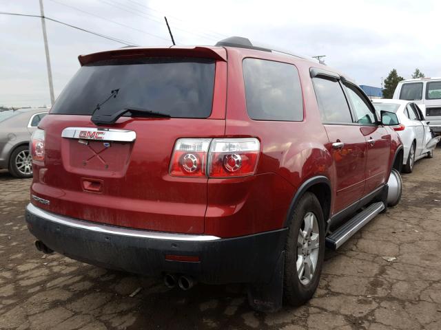 1GKKRPED7CJ157708 - 2012 GMC ACADIA SLE RED photo 4