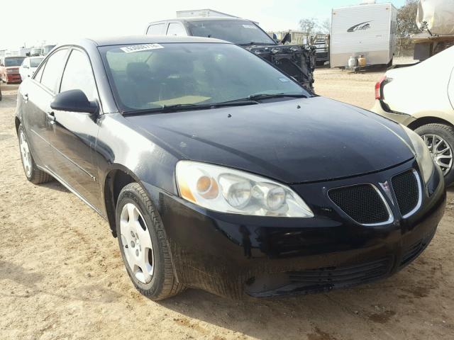 1G2ZF55B264154504 - 2006 PONTIAC G6 SE BLACK photo 1