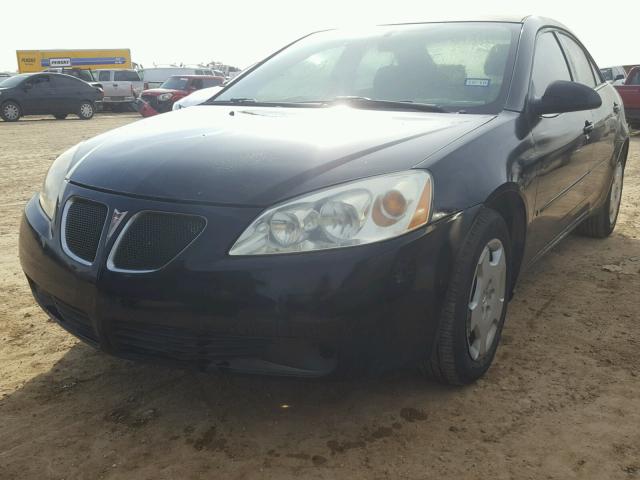 1G2ZF55B264154504 - 2006 PONTIAC G6 SE BLACK photo 2