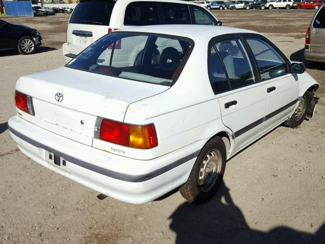 JT2EL43A1N0143600 - 1992 TOYOTA TERCEL DEL WHITE photo 4