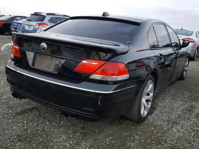 WBAHN83557DT69799 - 2007 BMW 750 BLACK photo 4