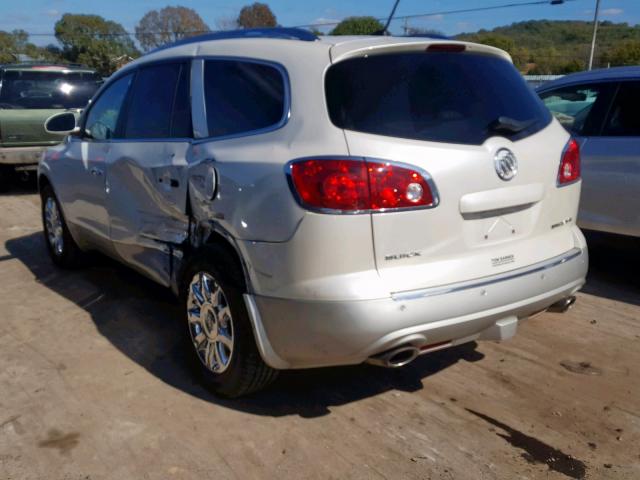 5GAKRCED4CJ373988 - 2012 BUICK ENCLAVE CREAM photo 3