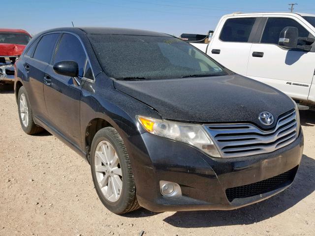 4T3ZE11A99U007396 - 2009 TOYOTA VENZA BLACK photo 1