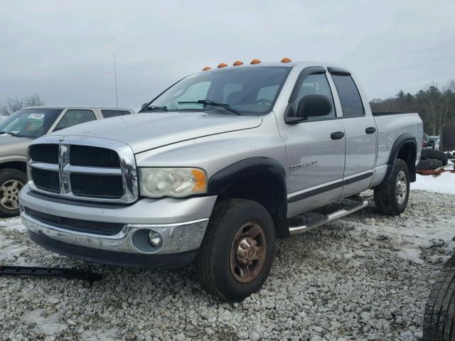 3D7KU28D93G703599 - 2003 DODGE RAM 2500 S SILVER photo 2