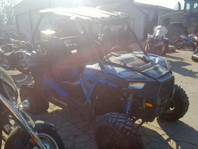 4XAVBE871HB678021 - 2017 POLARIS RZR S 900 BLUE photo 1