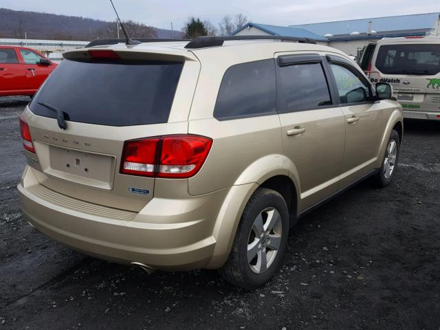 3D4PH1FG7BT522814 - 2011 DODGE JOURNEY MA GOLD photo 4