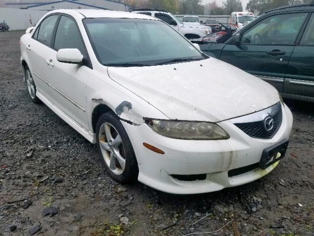 1YVFP80C045N08504 - 2004 MAZDA 6 I WHITE photo 1