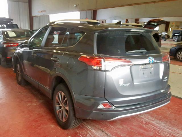 JTMRJREV2GD008858 - 2016 TOYOTA RAV4 HV XL GRAY photo 3