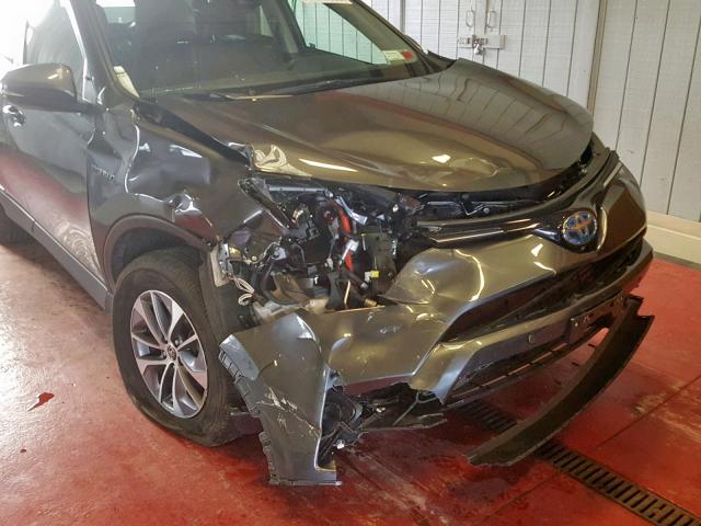 JTMRJREV2GD008858 - 2016 TOYOTA RAV4 HV XL GRAY photo 9