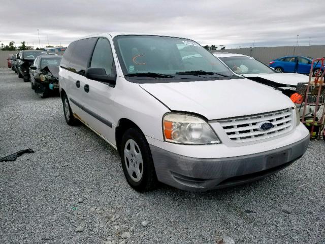 2FTZA54637BA08229 - 2007 FORD FREESTAR WHITE photo 1