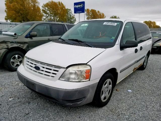 2FTZA54637BA08229 - 2007 FORD FREESTAR WHITE photo 2