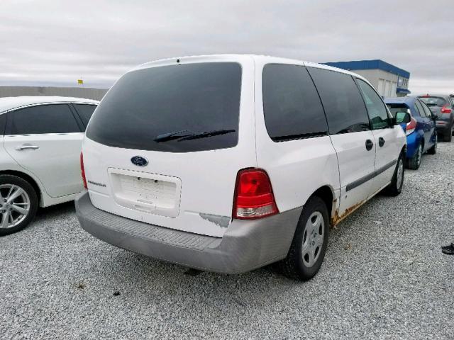 2FTZA54637BA08229 - 2007 FORD FREESTAR WHITE photo 4