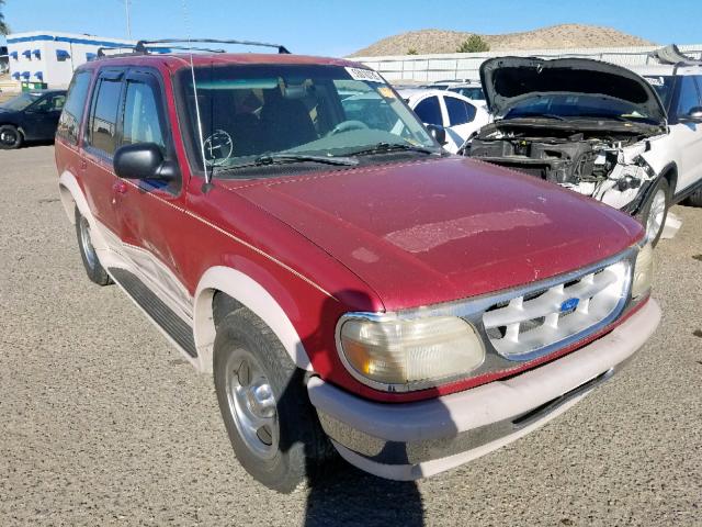 1FMDU34X9SZB96447 - 1995 FORD EXPLORER BURGUNDY photo 1