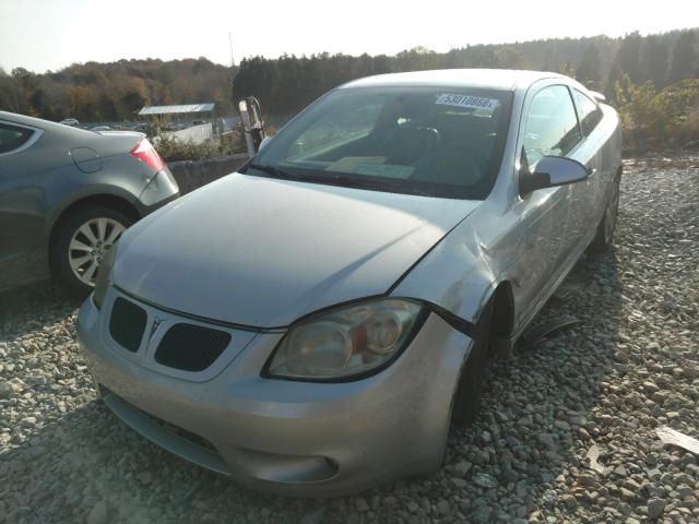 1G2AN18B677194833 - 2007 PONTIAC G5 GT SILVER photo 2