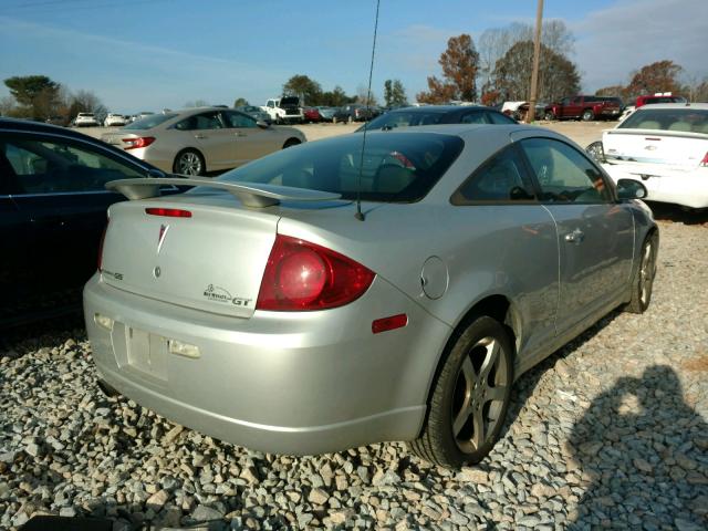 1G2AN18B677194833 - 2007 PONTIAC G5 GT SILVER photo 4