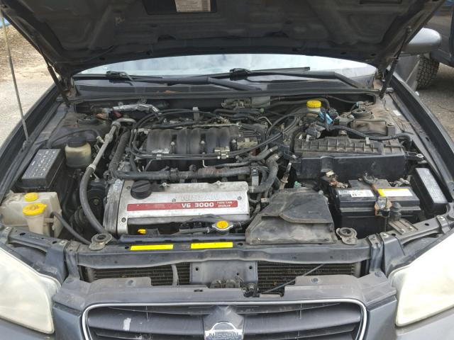 JN1CA31D41T609320 - 2001 NISSAN MAXIMA GXE GRAY photo 7