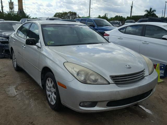 JTHBF30G736019103 - 2003 LEXUS ES 300 SILVER photo 1