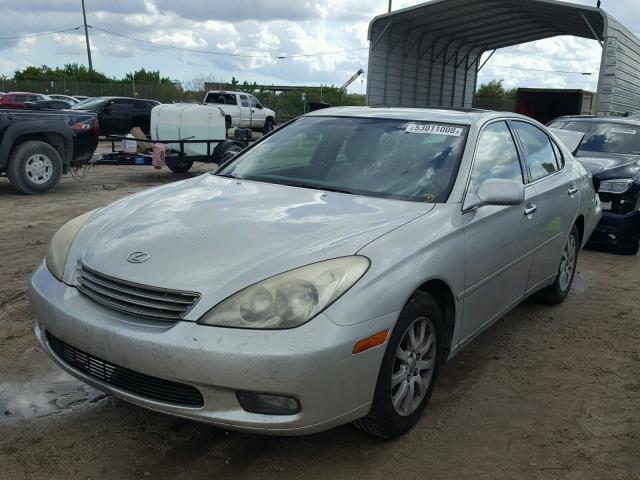 JTHBF30G736019103 - 2003 LEXUS ES 300 SILVER photo 2