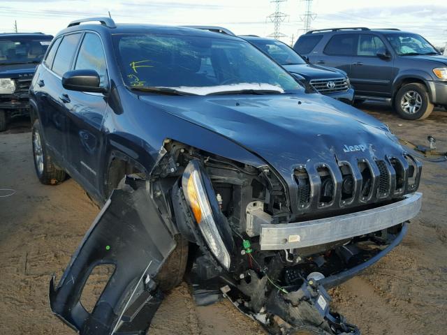 1C4PJLCS5FW695365 - 2015 JEEP CHEROKEE L GRAY photo 1