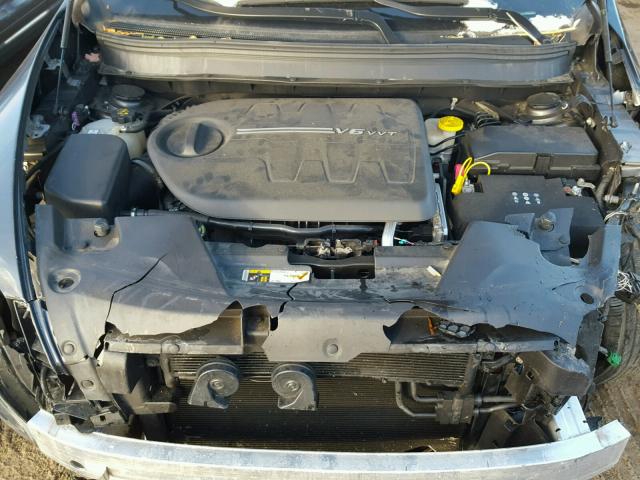 1C4PJLCS5FW695365 - 2015 JEEP CHEROKEE L GRAY photo 7