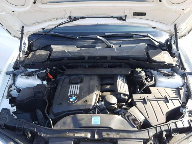 WBAUP7C54BVP21227 - 2011 BMW 128 I WHITE photo 7