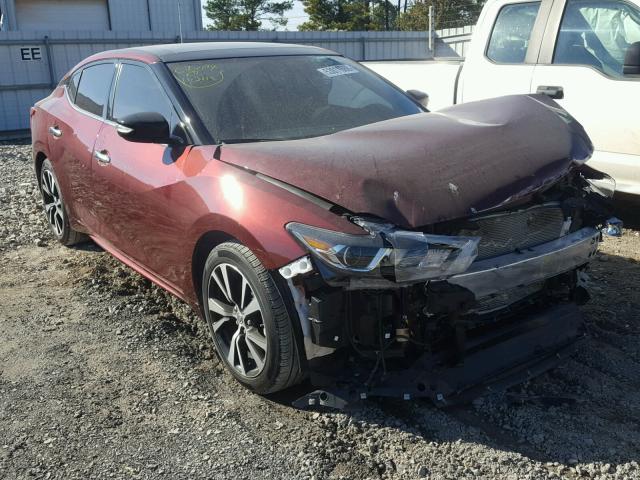 1N4AA6AP7HC453404 - 2017 NISSAN MAXIMA 3.5 BURGUNDY photo 1