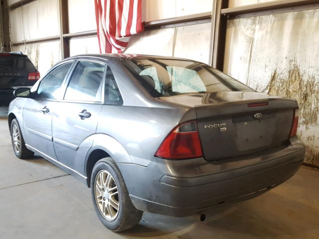 1FAFP34N07W247738 - 2007 FORD FOCUS ZX4 GRAY photo 3