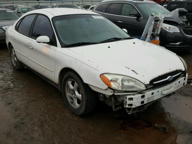 1FAFP55U63G154521 - 2003 FORD TAURUS SES WHITE photo 1