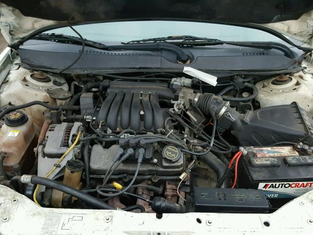 1FAFP55U63G154521 - 2003 FORD TAURUS SES WHITE photo 7